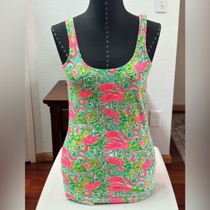 LILLY PULITZER TANK TOP SHIRT BLOUSE WOMEN SIZE SMALL EXCELLENT COND